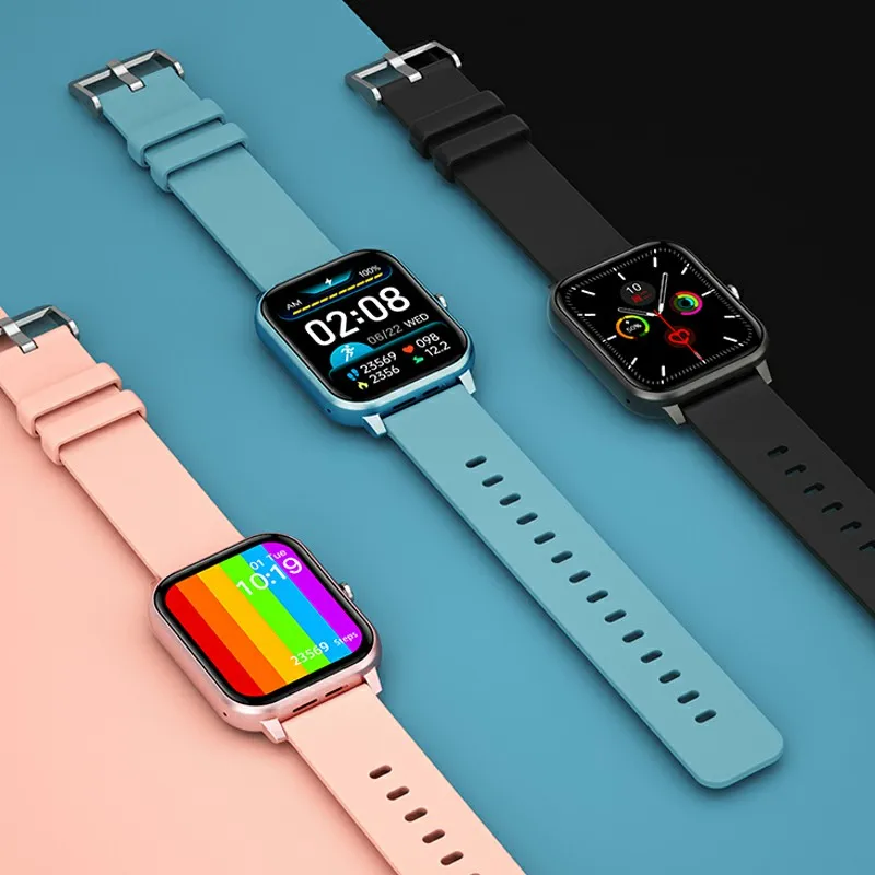 

Smart Watch Men woman IP67 Waterproof ECG Bluetooth Call Blood Pressure Heart Rate Fitness Tracker Sports Smartwatch P8 Upgrade