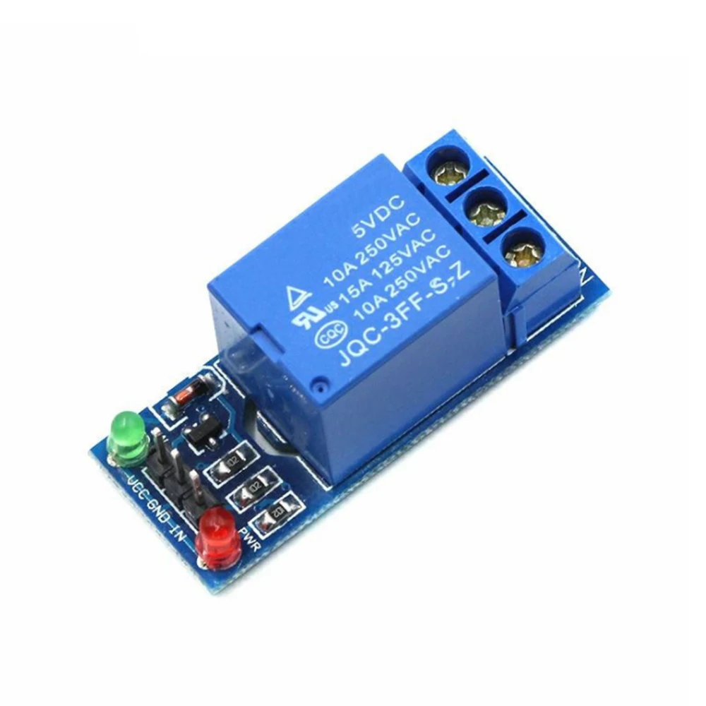 

DC AC 220V 5V/12V Low Level Trigger 1 Channel Relay Module interface Board Shield