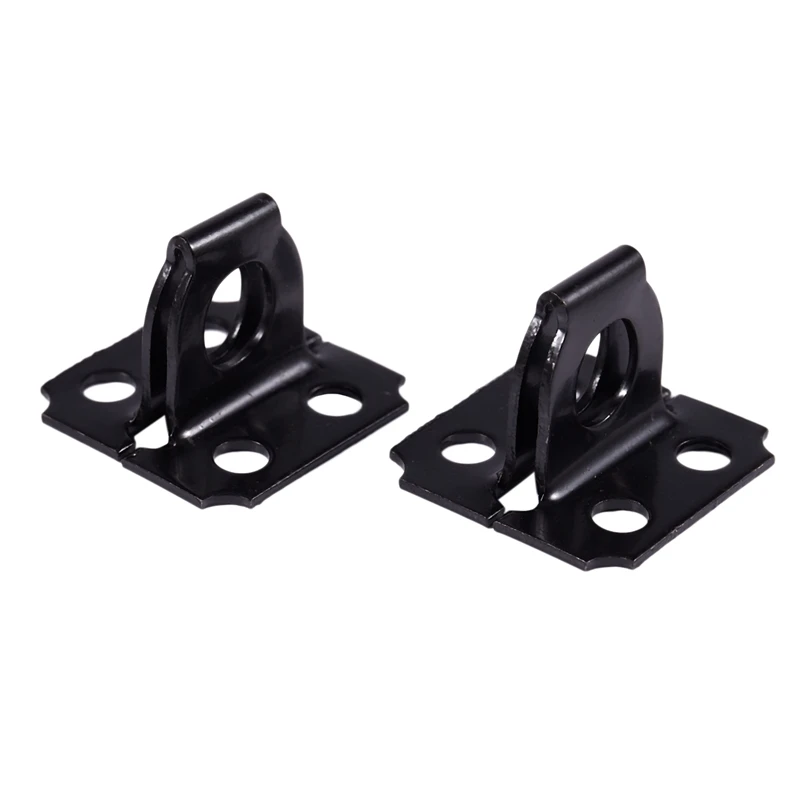 ABSF 2 комплекта замок безопасности двери черный металлический Hasp штапельный Набор