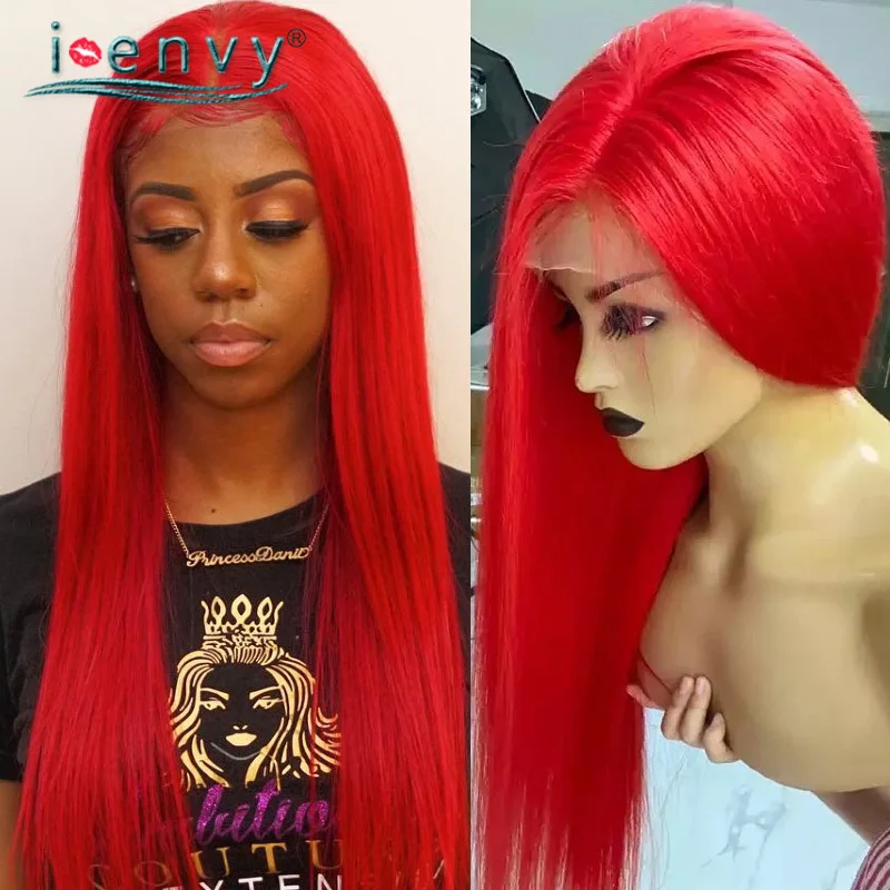 

Mahogany Red Lace Front Human Hair Wigs For Women 99J Burgundy Lace Front Wig Peruvian Straight Human Hair Wigs Pre Plucked Remy