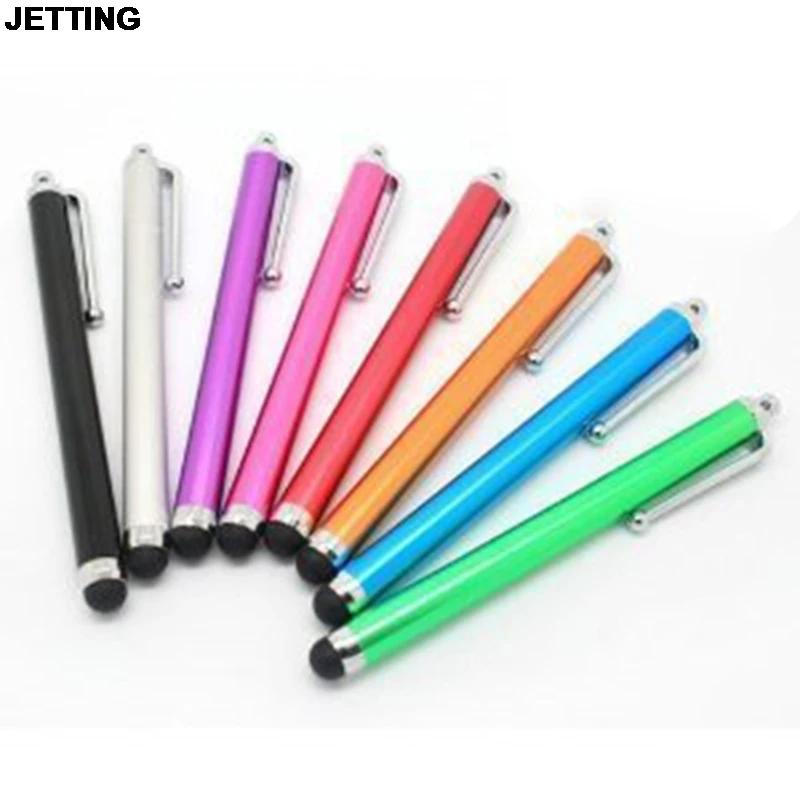 

8pcs/lot 8 Colors Stylus Touch Screen Pen For iPhone 5 4s iPad iPod Touch Smart Phone Tablet PC Universal