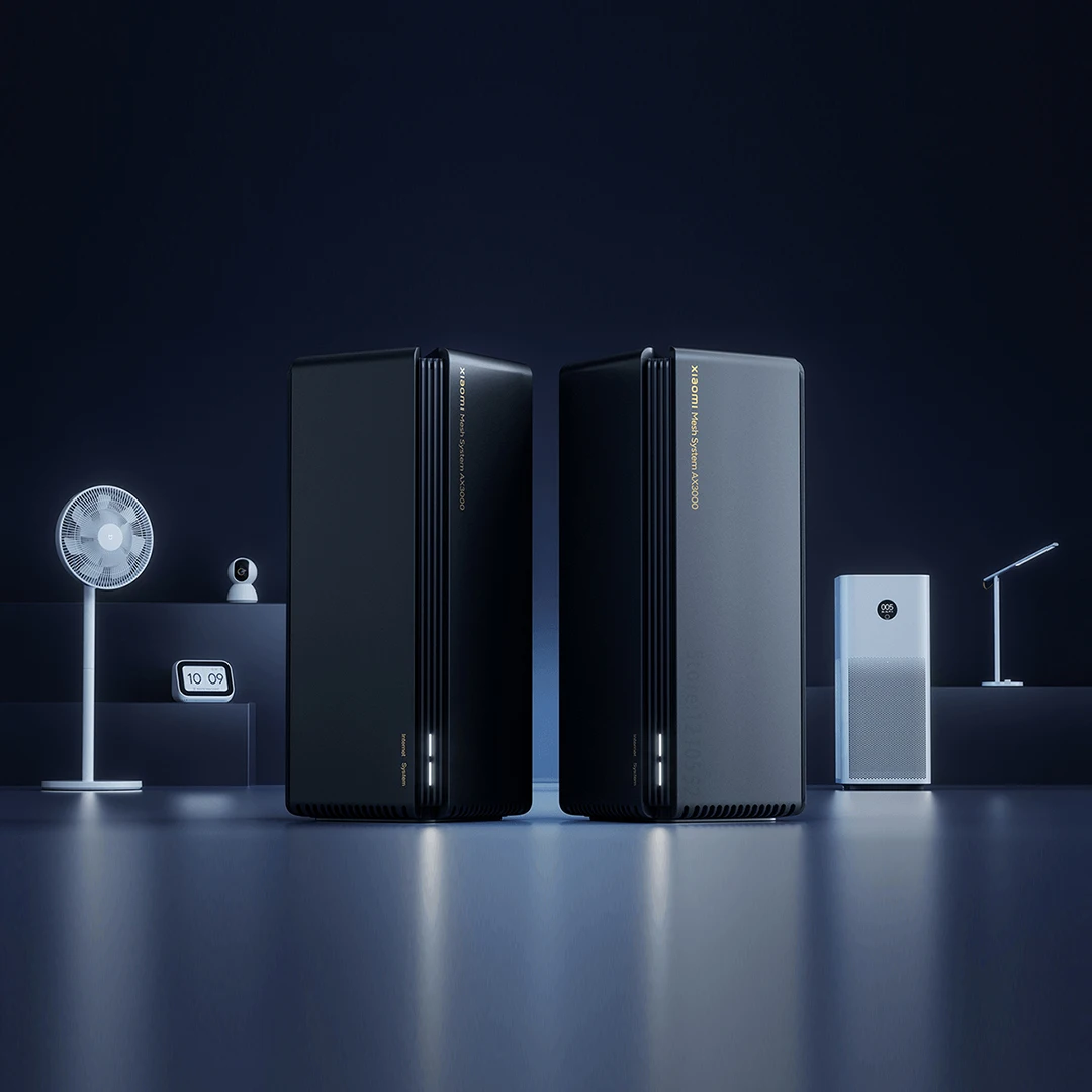 Аксессуары Xiaomi Mesh System AX3000(2 шт. в упаковке) WiFi 6 модем 2976 Мбит/с OFDMA усилитель