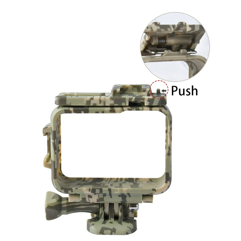 For Gopro Hero 9 10 Black Accessories Frame Protective Case Shell Housing Lone Screw Base Mount | Электроника
