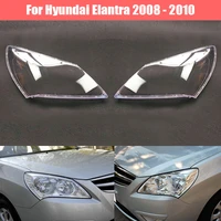 car headlamp lens for hyundai elantra 2008 2009 2010 car replacement auto shell cover