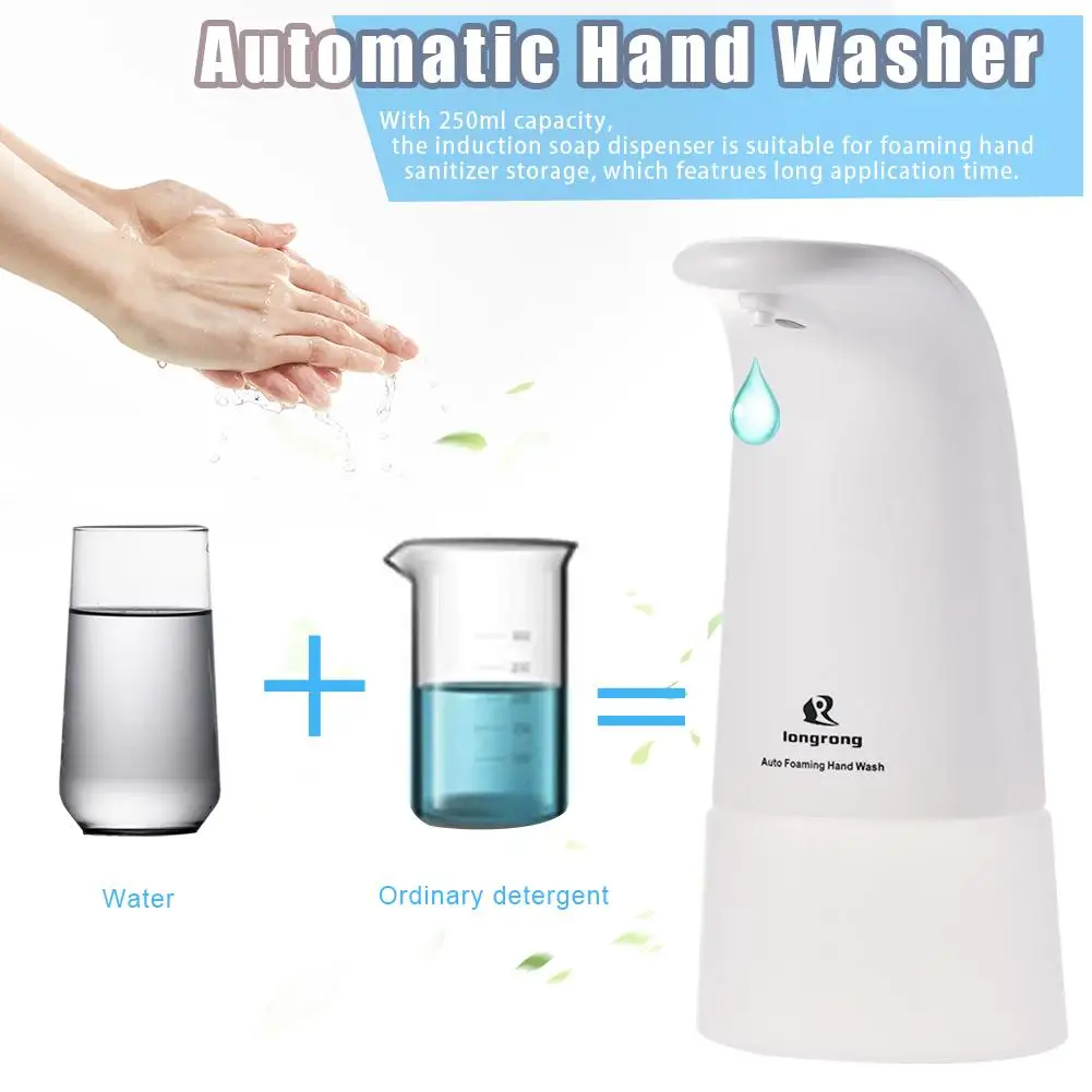 Automatic Soap Dispenser Hand Washer Non-Contact Sensing Pump Wall-mounted Cleaner Machine Tool | Обустройство дома