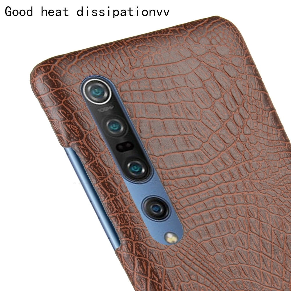 Фото Жесткий Чехол для Redmi Note 11 11S 10 10S 9 9S 8 8T 6 5 Pro Plus Max 5A Prime 4X кожаный чехол для телефона с узором «крокодиловая Змея» №4