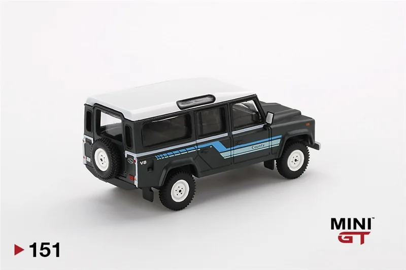 MINI GT 1:64 Land Rover Defender 110 1985 литая модель автомобиля RHD | Игрушки и хобби