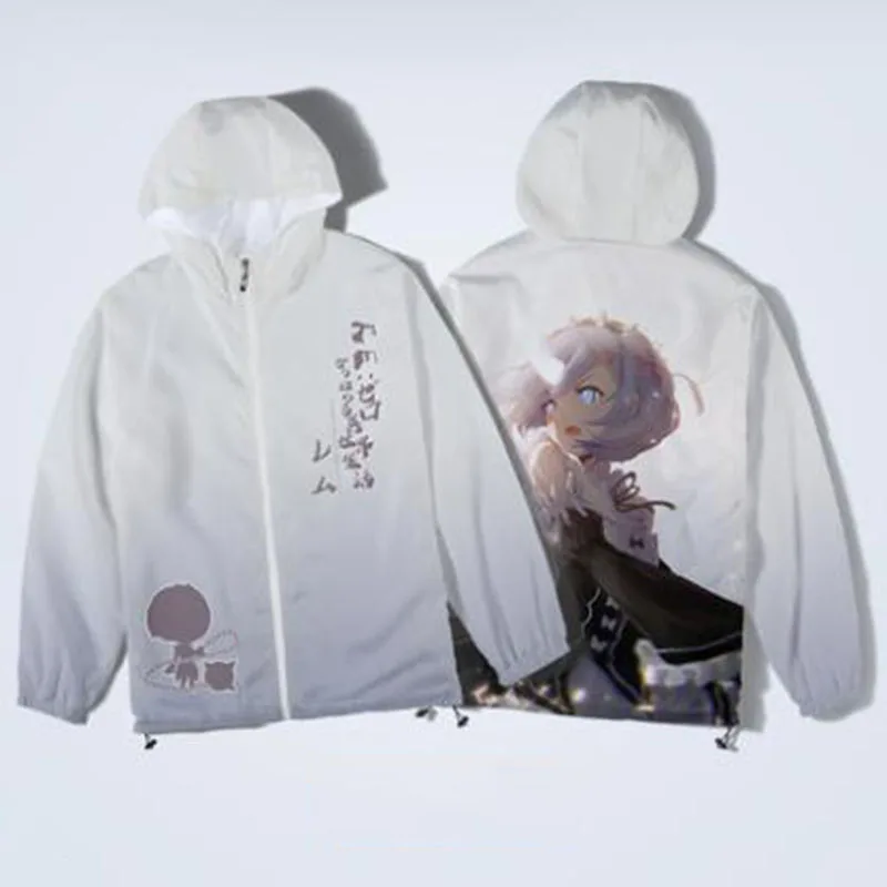 

Cosplay Re:Life in a Different World from Zero Hot Sale Coat New Fashion Hooded Hoodie Casual Long Sleeve Printing Sweater