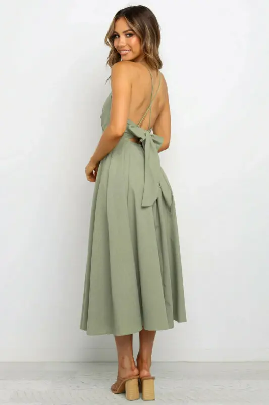 Женское летнее повседневное длинное вечернее пляжное платье макси в стиле бохо