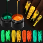 Гель-лак для маникюра UR SUGAR, светящийся в темноте паук, гель для рисования ногтей, дизайн сделай сам