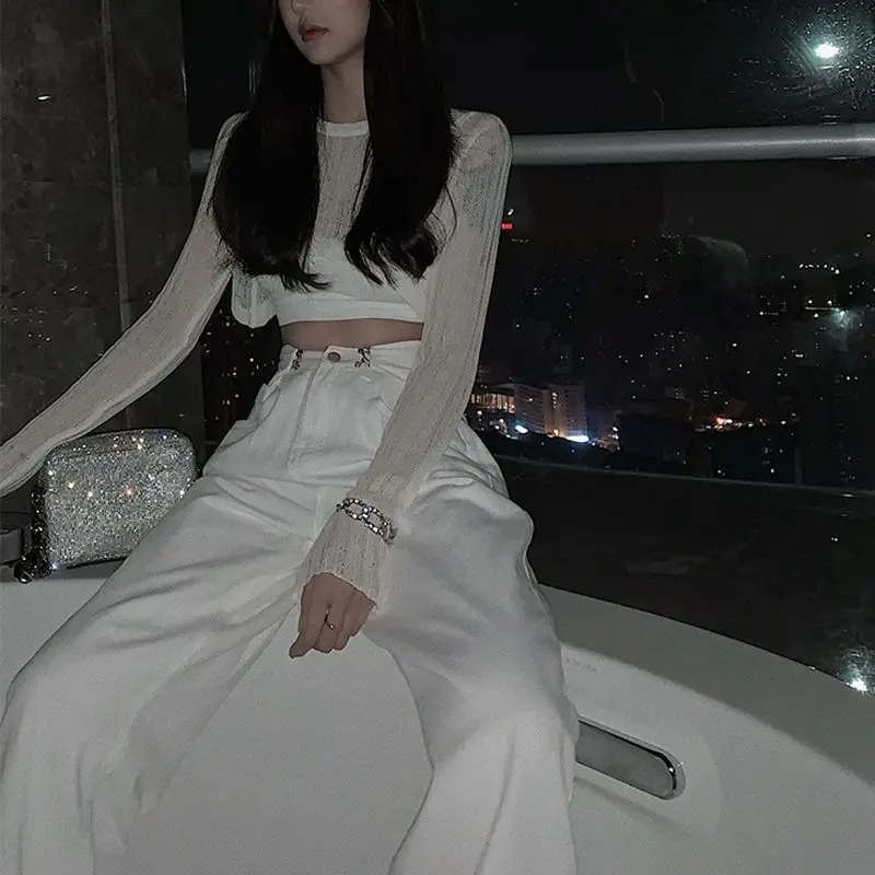 

New Vintage Jeans Woman Long Trousers Women Jeans Streetwear High Waist Jeans Vintage Straight Harajuku Pants Denim Pants