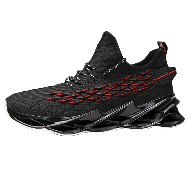

2021 New Men's Shoes Running Breathable Lightweight Outdoor Sneakers Knitted Casual coconu Shoes