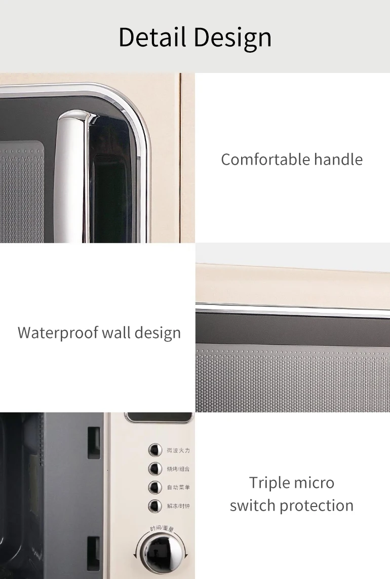 XIAOMI YOUPIN OCOOKER CR-WB01S, 700 Вт/20л, барбекю, микроволновая печь, функция гриля, защита от излучения, микроволновая печь