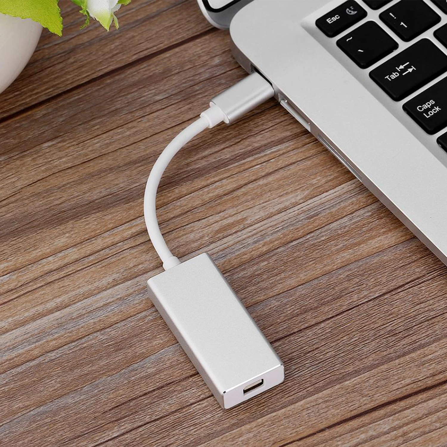 Адаптер USB C к Mini DP 4K 60 Гц Type Display адаптер Plug and Play Thunderbolt 3 конвертер для MacBook Pro |