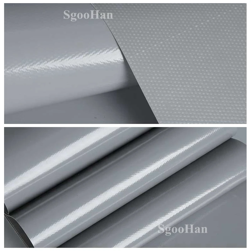 Серый фотобрезент ремонтная лента Непромокаемая ткань наружный тент