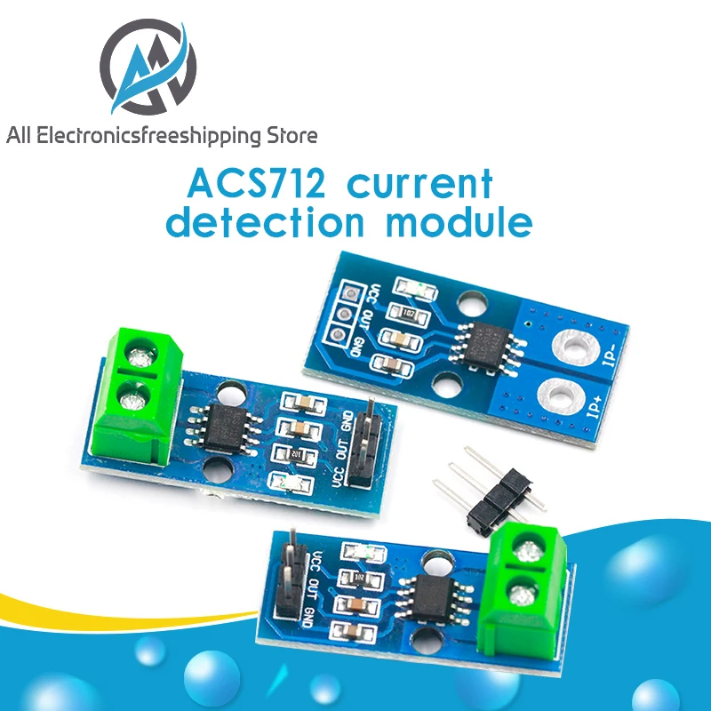 ACS712 5A 20A 30A диапазон Холла Датчик тока Модуль модуль|Детали инструментов| |