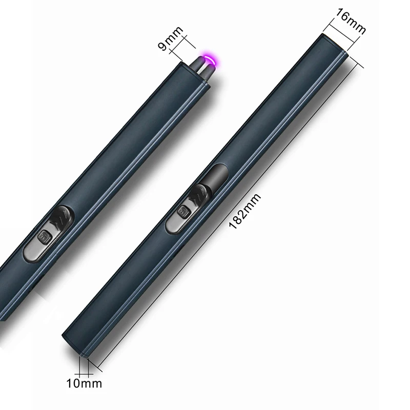 

USb Charging Arc Lighter Plasma Cigarette Electric Pulse Lighters Fireworks for BBQ Kitchen Candle Lighters Pipe Smoking