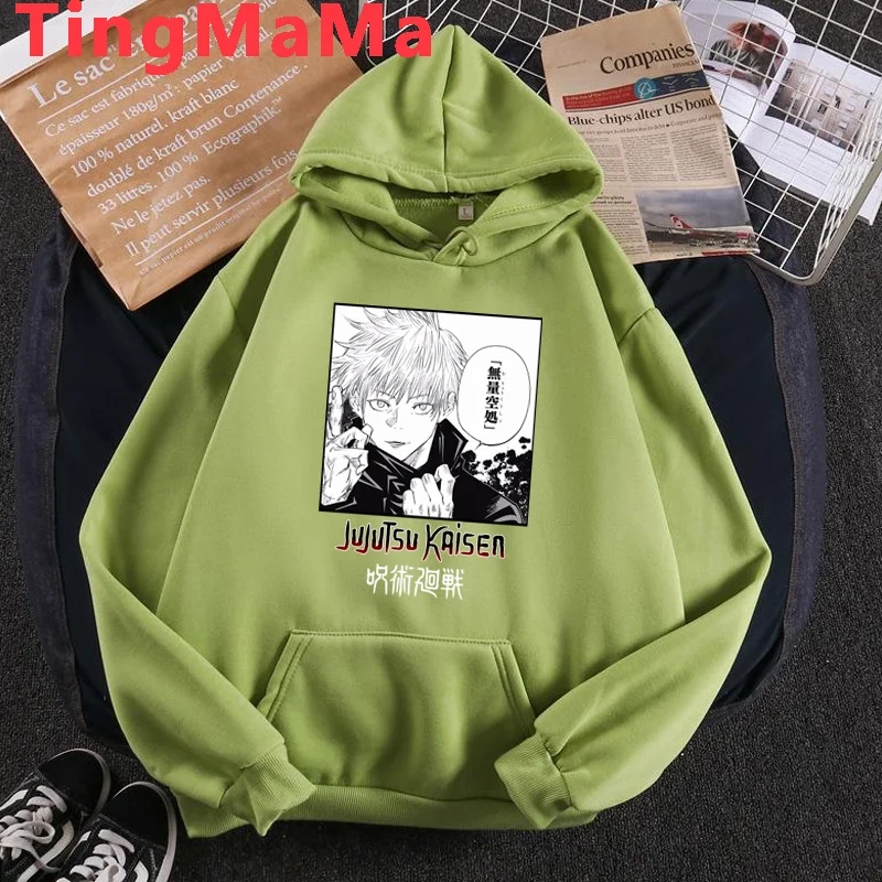 

Jujutsu Kaisen hoodies female anime graphic women pullover Korea streetwear