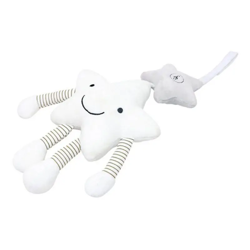 

Music Star Crib Hanging New Baby Toys For Stroller Newborn Rattles Educational Plush Toys