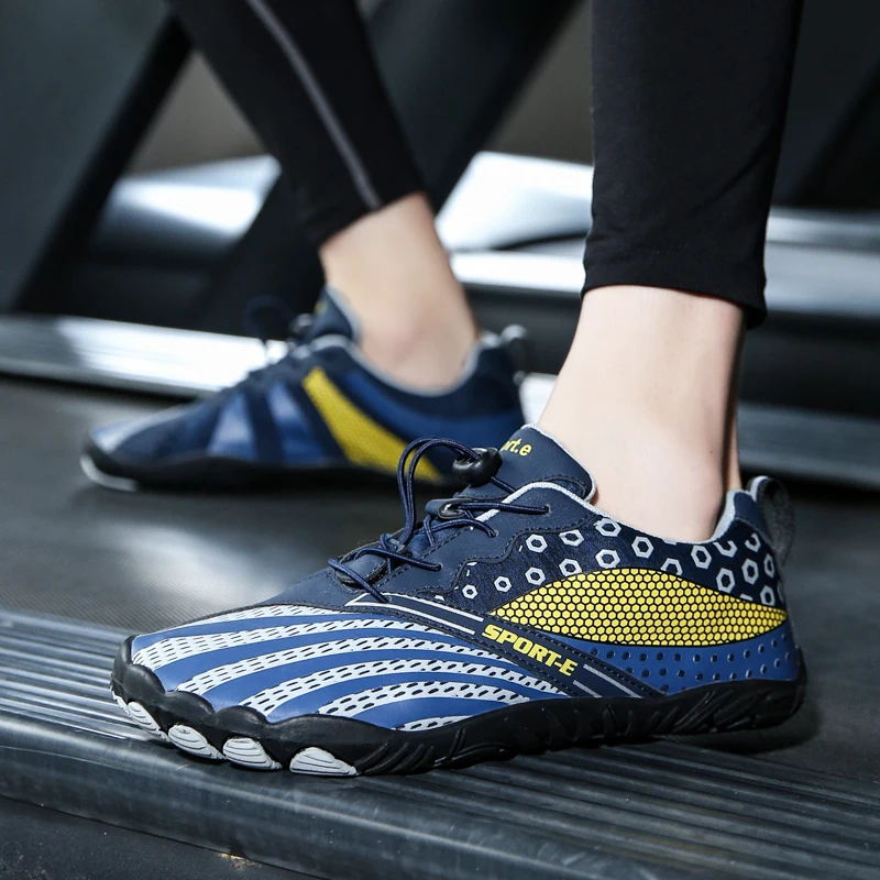 Men Women  Wading Shoes Wear-resistant Quick Dry Beach Water Shoes Outdoor Sport Drain Nonslip Flat Rubber Upstream Socks Shoes