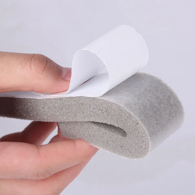 Губчатая уплотнительная лента клейкая для защиты от ударов Звуконепроницаемая 2