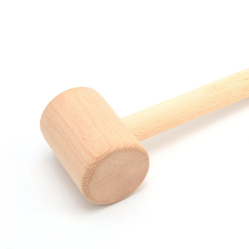 

Hamer Beuken Houtsnijwerk Mallet Beuken Ponsen Hamer Evenwichtige Carpenter Malle Lederen Craft Carving