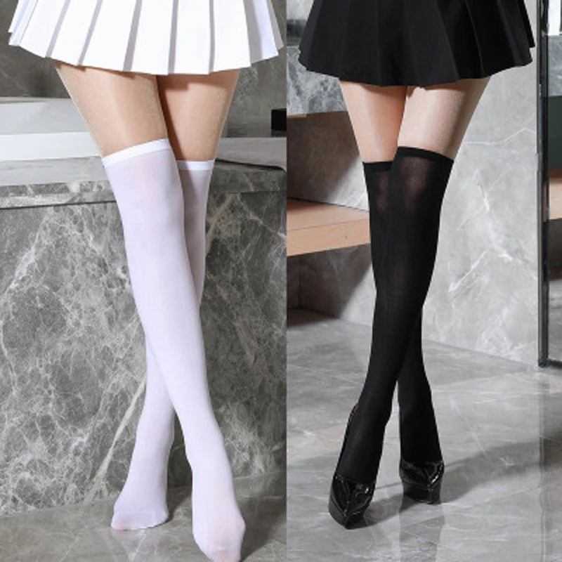 

Sexy Women Socks Fashion Stockings Casual Thigh High Over Knee Velvet High Socks Student Womens Female Long Knee Sock