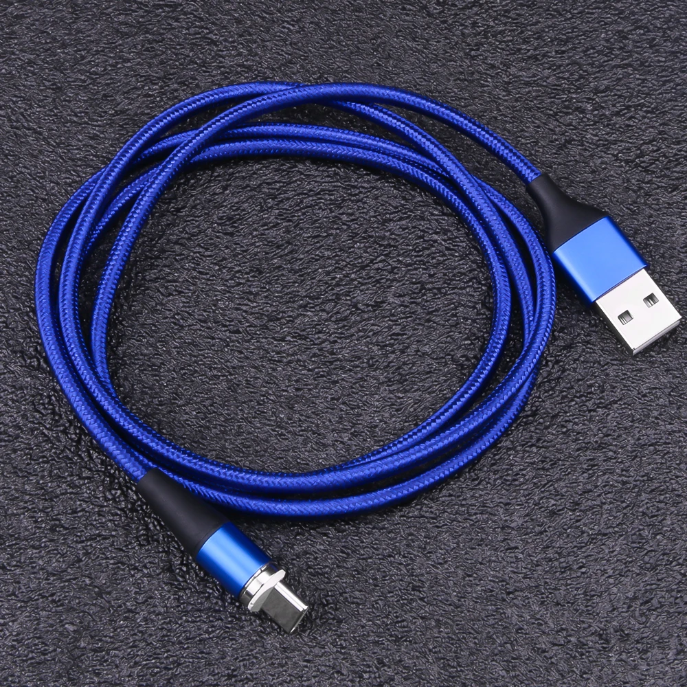 Магнитный кабель Kebidu 3A быстрая зарядка USB Type C стандартный для передачи данных