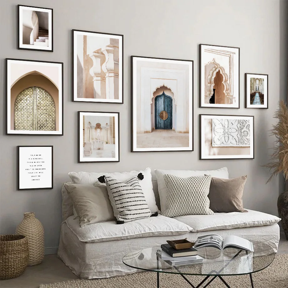 Марокканская дверь церковь цитаты настенная живопись холст скандинавские