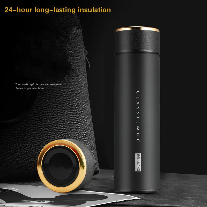 Термос чайная безвоздушная бутылка с фильтром из нержавеющей стали 304 Вакуумный