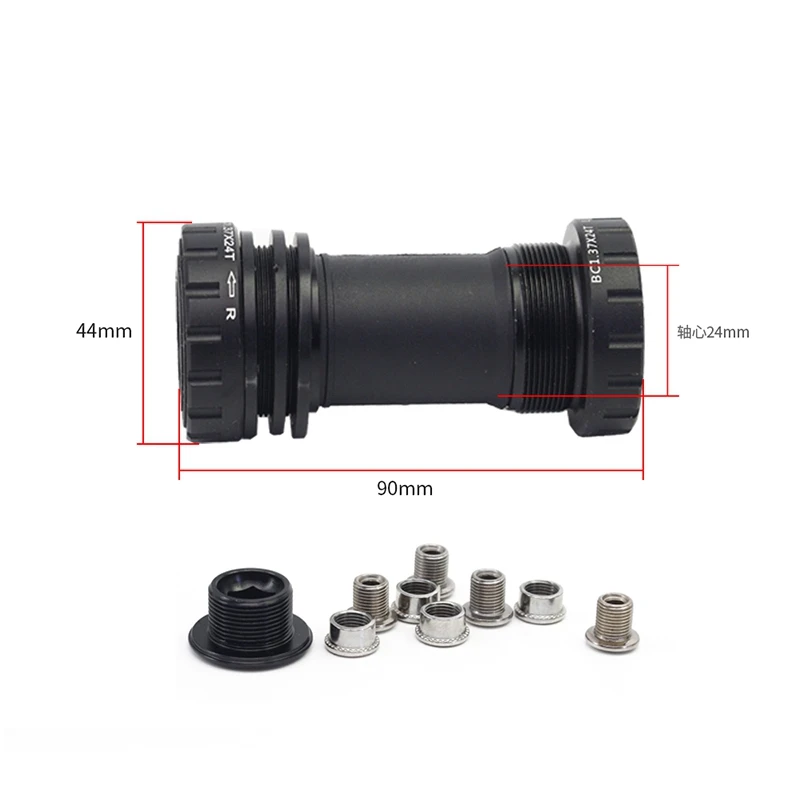 

AKANTOR AK Mountain Bike Crankset Ultraligh Road Bicycle Crank Set 32T 170mm Crank Arm Bike Chain Wheel with BB Axis