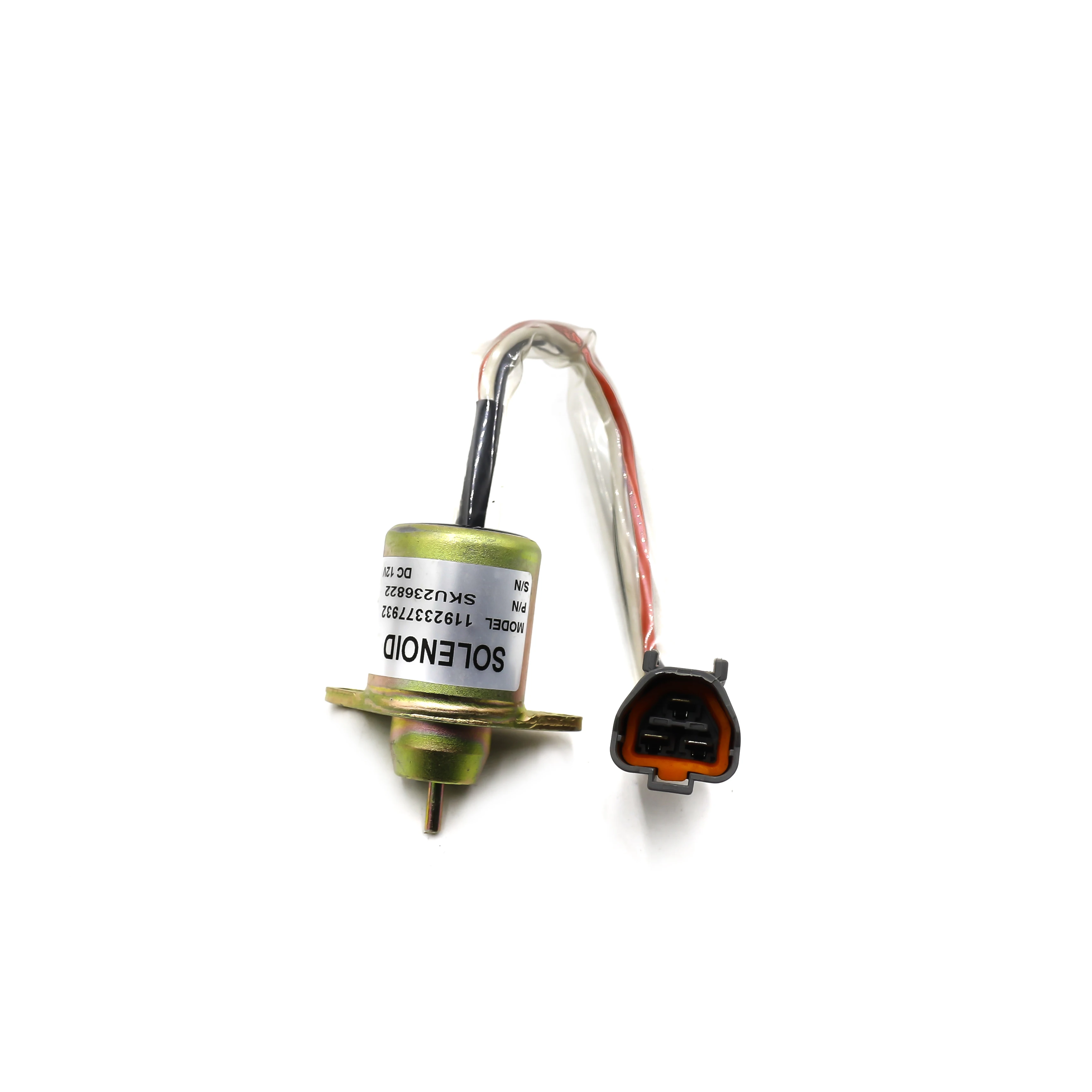 12V отключение топлива Solenold 119233 77932 для YANMA R55 5 R60 экскаватор YC100494|yanmar parts|yanmar