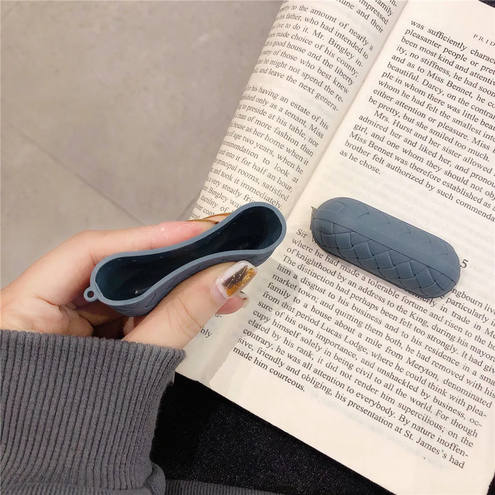 Новый простой чехол для наушников Apple Airpods Pro bluetooth защитный Air Pods 1 2 мягкий