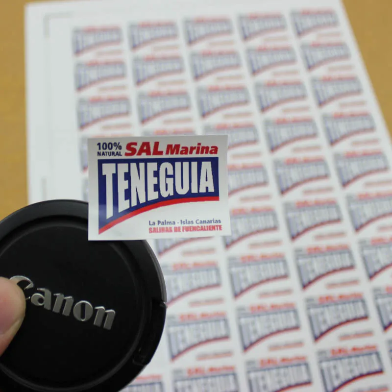 Рекламная Водонепроницаемая яркая наклейка для бутылок с лекарственными