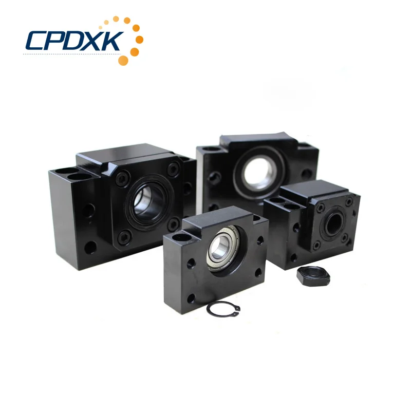 

SFU1204 rolled ball screw C7 L-1000mm with end machined + 1204 ball nut + ball nut housing + supporter