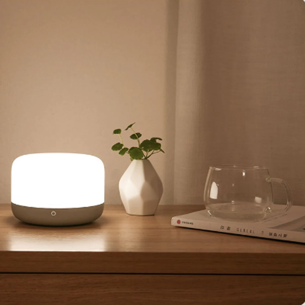 Умный светодиодный ночной Светильник Yee яркий ночник с голосовым управлением