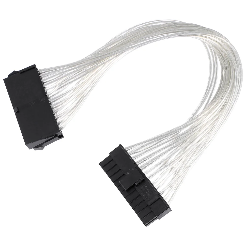 

Motherboard Power Extension Cable 24 Pin Male to Female PC PSU Power Wire