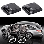 2x двери автомобиля логотип декоративный проектор аксессуары для Honda Dio Fit Accord Crosstour City Civic Del Sol CR-V таможенный приходной ордер CR-Z CRX