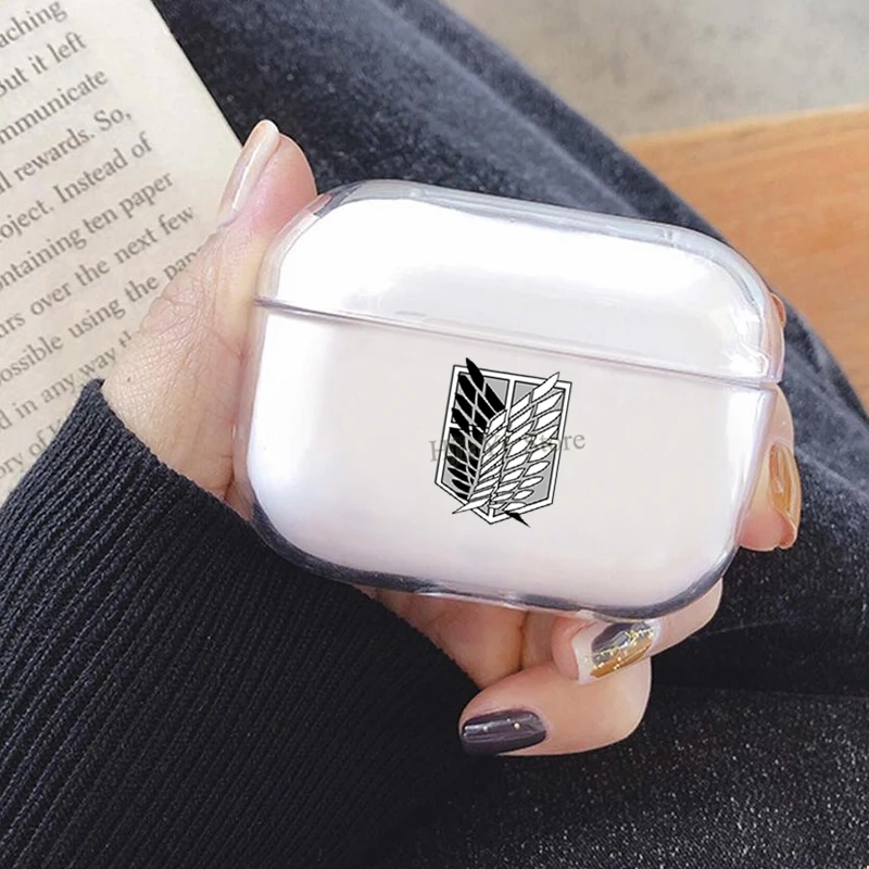 

Attack on titan Shingeki no Kyojin TPU Case For Airpods Pro Earphone Case For Airpods Wireless Bluetooth Case For AirPods 3