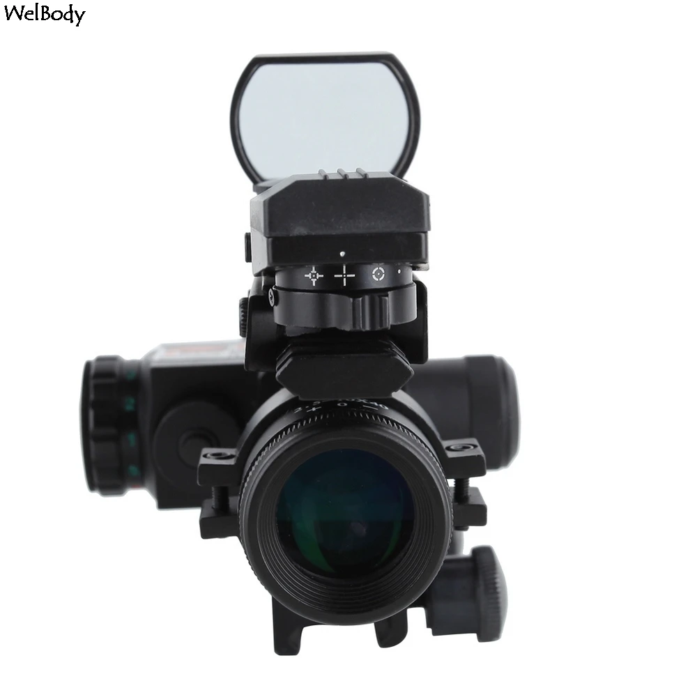 2 5-10X40 прицел и HD101 красный зеленый мил-точечный для пневматического ружья