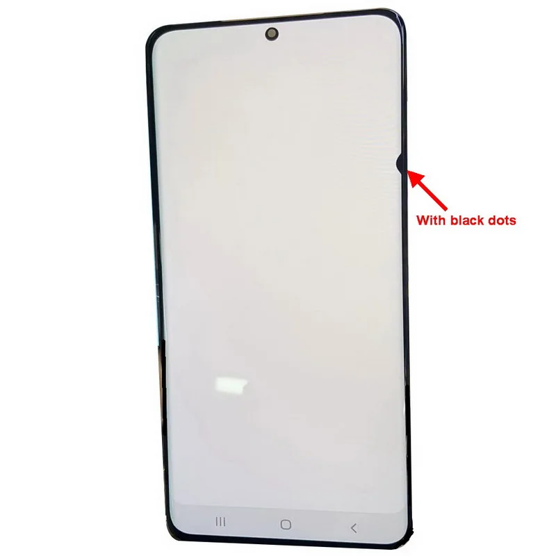 

Original AMOLED LCD For Samsung Galaxy S20 G980 G980F LCD Display S20Plus S20+ G985 G985F Touch Screen Digitizer With Black spot