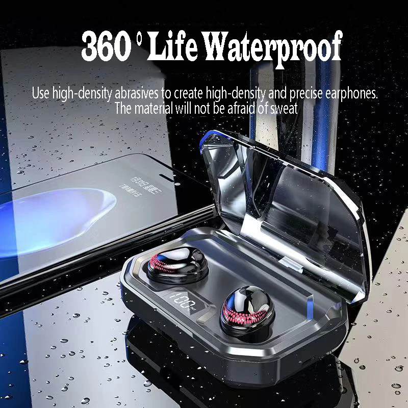 Беспроводные Bluetooth наушники HFI качество звука мини гарнитуры Touch Contro Спортивная