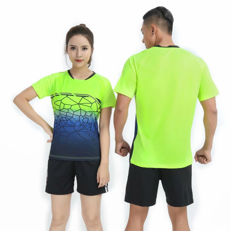 New Badminton shirts clothes Men/Women , sport shirt Tennis shirts , table tennis jerseys , Quick dry sports training t-shirts