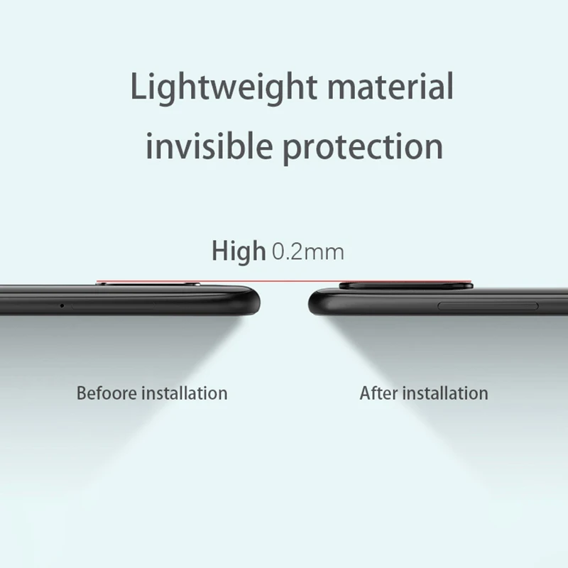 Протектор объектива камеры для Huawei P40 P30 Lite P20 Honor 20 20i 10i 20s Nova 5T Алюминиевый