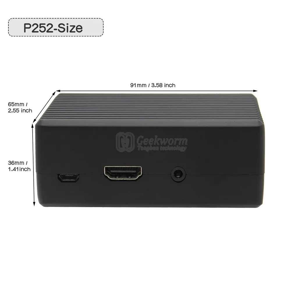 Raspberry Pi 3 Чехол инвойсовая стоимость 3B Алюминий сплав пассивный охлаждающий чехол