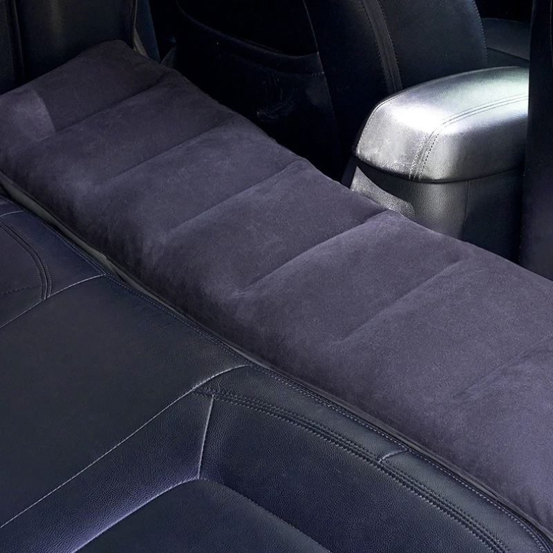 Car Travel Bed Back Seat Gap Pad Inflatable Sofa Mattress Kids Sleeping SUV Travel Air Mattress Blow Up Bed Car Accessories