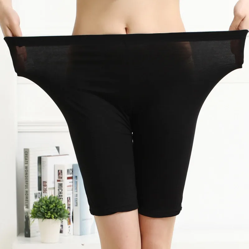 Plus size 5XL Summer safety pants Women Seamless Underwear shorts Modal Lengthen Boyshort Panties