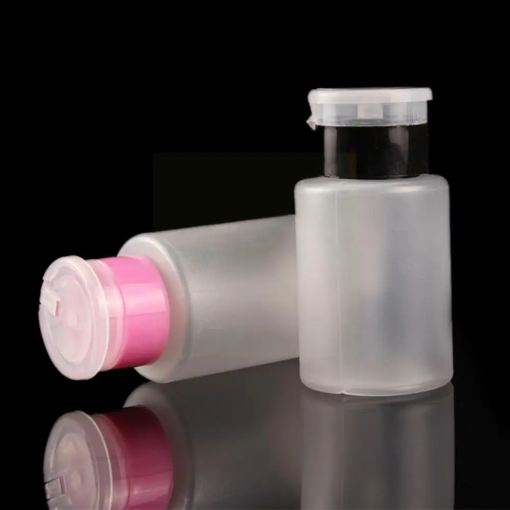 

Nail Art Refillable Bottles Mini Pomp Acryl Gel Polish Cleaner Container Nail Art Liquid Druk M03465 Fles Remover Kleine Bo K3b7