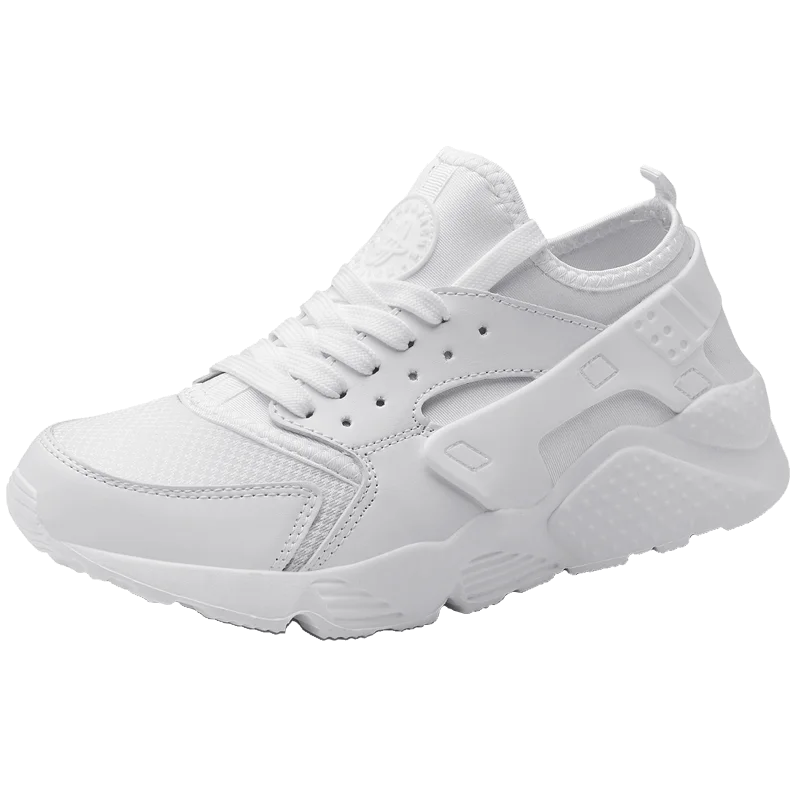 Кроссовки мужские беговые кроссовки ayakkabi erkek Большие размеры 47 valentine tn NK air Huarach обувь женская уличная обувь zapatos de hombre - Цвет: Белый