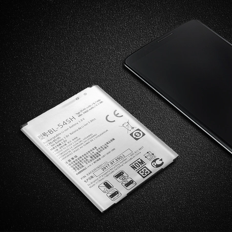 BL-54SH 2540mAh аккумулятор для мобильного LG Optimus G3 Beat Mini G3s G3c B2MINI G3mini D724 D725 D728 D729 D722 D22 BL 54SH